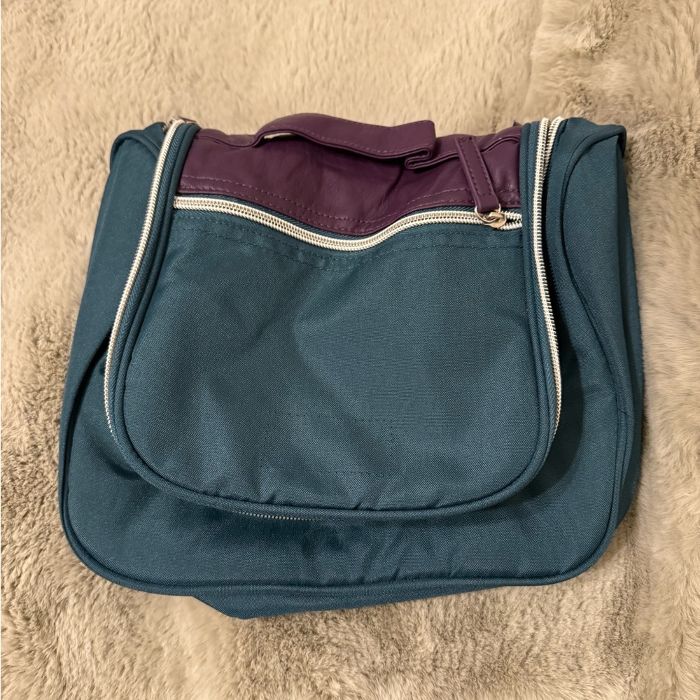 Stylish Teal and Purple Women’s Shower Bag